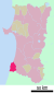 Nikaho in Akita Prefecture Ja.svg
