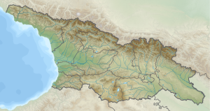 Location map/data/Georgia is located in جورجيا