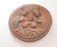 19th century relief in a Philippine museum