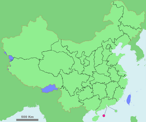 Location of ماكاو