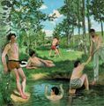 Summer Scene, 1869, Oil on canvas Fogg Art Museum, Cambridge, Massachusetts