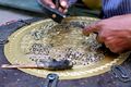 Traditional work in El Moez Street..JPG