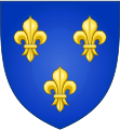 The fleur-de-lis of the House of Bourbon