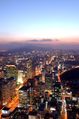Teheran Ave, Business street, in Seoul