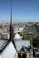 Flèche above crossing, Notre-Dame de Paris