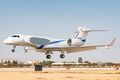 A newly arrived G550 Oron for 122 Squadron on Nevatim Airbase, in April 2021