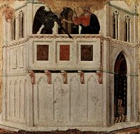 Temptation on a Pinnacle of the Temple (Siena)