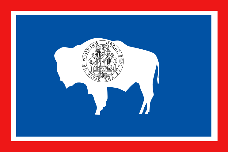 ملف:Flag of Wyoming.svg