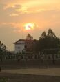 Poipet during sunset