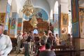 Interior of the church in which the mosaic can be found