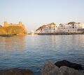 view from the harbor