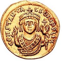 Imperial diadem as worn by Eastern Christian Roman emperors from the 4th century onward