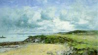 『ポントリューの浜辺』