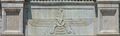 Foroohar (Farvahar) symbol, on top of the important buildings of Pahlavi (I) era.