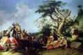يوحنا المعمدان يبشر، ح. 1620