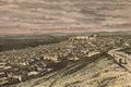 لوحة منقوشة تصوّر مدينة الكاف عام 1886