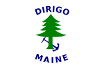 Merchant and Marine Flag of Maine (1939)