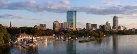 Boston skyline from Charles River