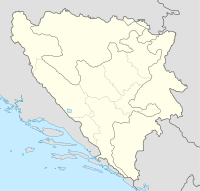 Sarajevo is located in البوسنة والهرسك