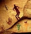 Pictograph، جنوب شرق يوتاه، ح. 1200 ق.م. حضارة پويبلو.