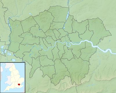 Location map Greater London