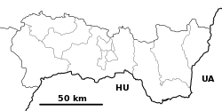 جارنوف is located in Košice Region