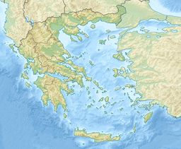 Location of the Saronic Gulf within Greece