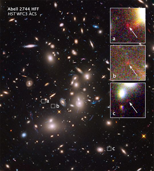 ملف:14-283-Abell2744-DistantGalaxies-20141016.jpg