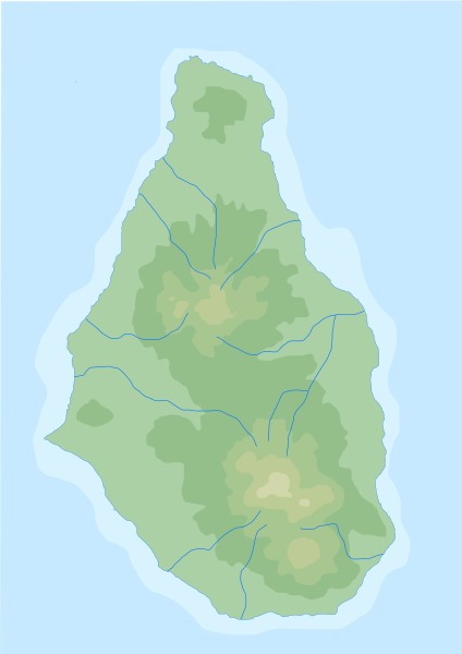 ملف:Montserrat relief location map.svg
