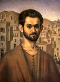 لوحة لمحمود سعيد.