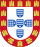 Brasão de armas do reino de Portugal (1247).svg
