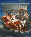 Mars Being Disarmed by Venus (1822–25) by Jacques-Louis David