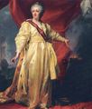Portrait by Dmitry Levitsky of Catherine II, circa 1770
