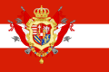State flag with Great Coat of arms (1765–1800, 1815–1848, 1849–1860)[83]
