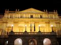 The Teatro alla Scala in ميلانو، إيطاليا