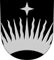 Polaris pictured in the coat of arms of Utsjoki[citation needed]