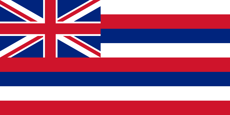 ملف:Flag of Hawaii (1896).svg