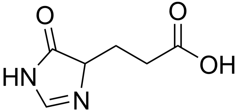 ملف:Imidazol-4-one-5-propionic acid.png