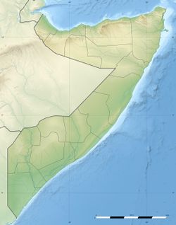 Hobyo is located in الصومال