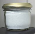 Anhydrous copper(II) sulfate has a light turquoise tint.