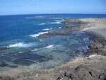 Rocky ocean coast