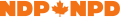 Symbol of the New Democratic Party of Canada.