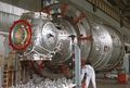 Zvezda service module under construction