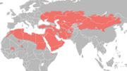 Map of range