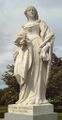 Statue of Isabella at the Sabatini Gardens in Madrid