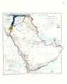 British Map appended to 1921 CAB24/120 cabinet memorandum showing proposed mandates