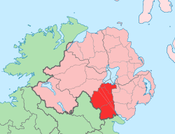مقاطعة أرما County Armaghموقع