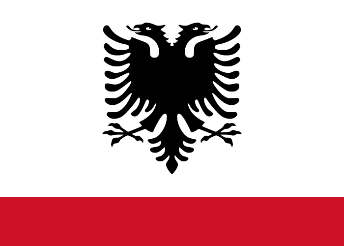 ملف:Naval Ensign of Albania.svg