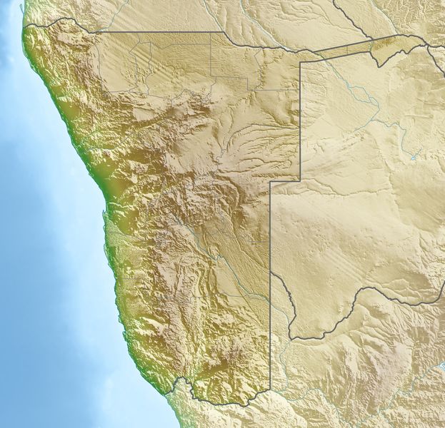 ملف:Namibia relief location map.jpg