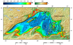 Lake Superior bathymetry map.png